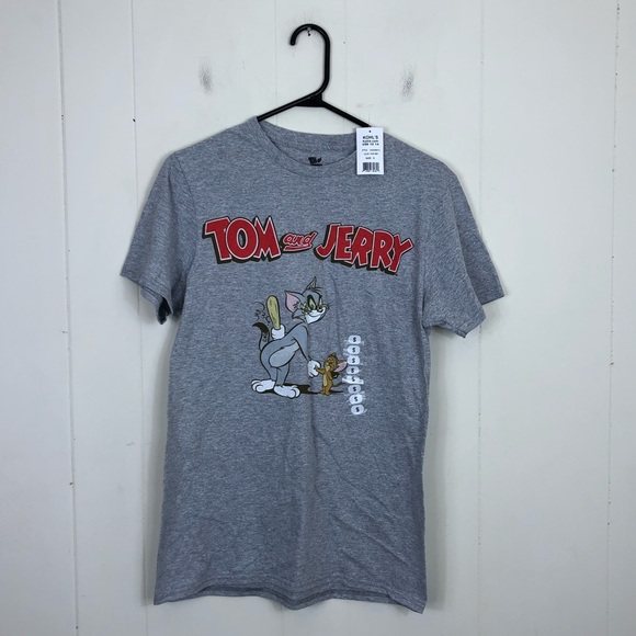 NWT Tom and Jerry Hanna Barbera 1940 Men's Vintage T-Shirt Sz S - Picture 1 of 9